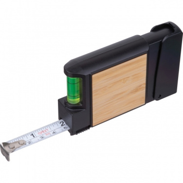 Logotrade promotional giveaway picture of: 3-Meter Tape Measure with Level HALIFAX