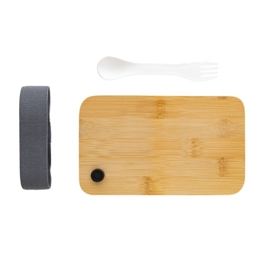 Logo trade promotional merchandise picture of: RCS RPP lunchbox with bamboo lid
