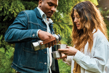 Logo trade advertising products picture of: Black+Blum Explorer Flask Duo 1L