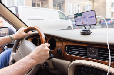 Logo trade corporate gift photo of: Terra 360 RCS recycled plastic universal phone holder