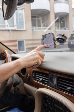 Logo trade corporate gifts picture of: Terra 360 RCS recycled plastic universal phone holder