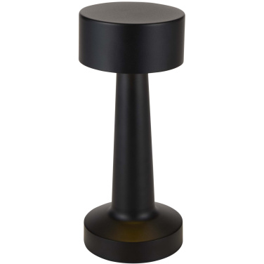 Logo trade advertising product photo of: Aludra rechargeable dimmable table lamp with 3 light modes