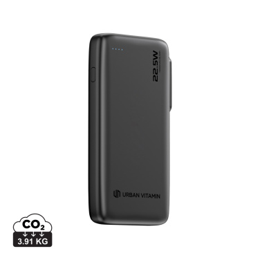 Logo trade promotional gifts image of: Urban Vitamin Emeryville 20W 10.000mAh Powerbank