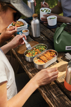 Logo trade promotional product photo of: Black+Blum Stainless Steel Double Bento Box