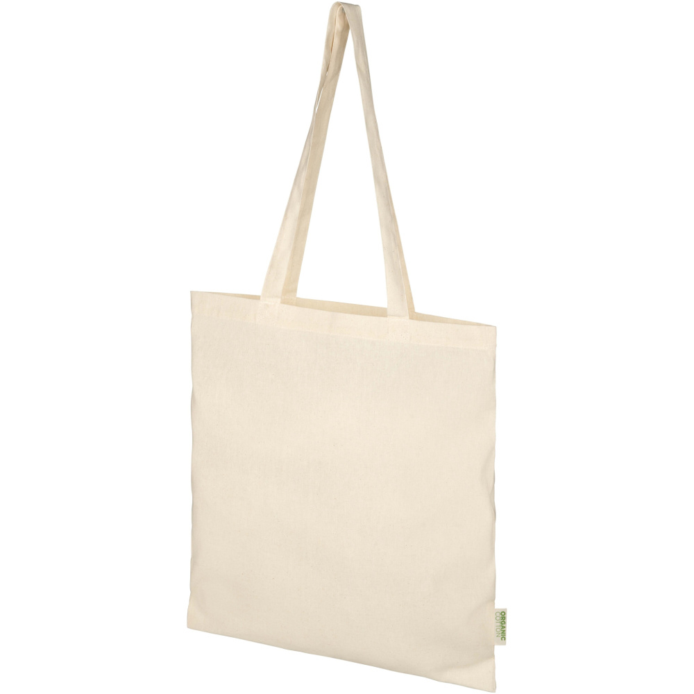 Logotrade promotional products photo of: Odisha 100 g/m² OCS organic tote bag 7L