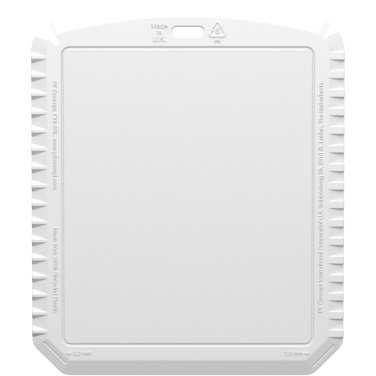 Logo trade promotional item photo of: Thrym rectangular recycled plastic ice scraper