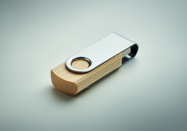 Logotrade promotional item picture of: Techmate bamboo USB 16GB       MO6898-40