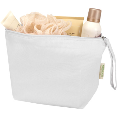 Logotrade promotional items photo of: Odisha 180 g/m² OCS organic large accessory pouch 3L