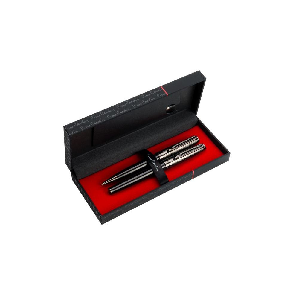Logotrade promotional merchandise picture of: Writing set with ballpoint pen and fountain pen ODETTE Pierre Cardin
