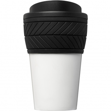 Logo trade reklaamkingituse pilt: Brite-Americano® 350 ml joogitops rehvi imitatsiooniga