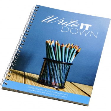 Logotrade ärikingid pilt: Desk-Mate® A5 spiraalmärkmik