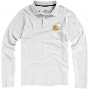 Logotrade meene foto: Oakville'i pikkade varrukatega meeste polo