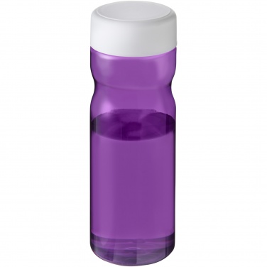 Logo trade reklaamkingi pilt: H2O Active® Eco Base 650 ml keeratava korgiga veepudel