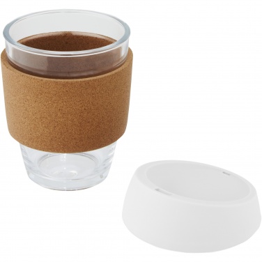 Logotrade ärikingi foto: Lidan 360 ml borosilikaatklaasist termotops silikoonkaanega