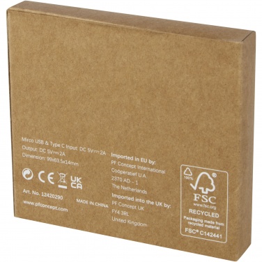 Logotrade reklaamtooted pilt: Loop 5000 mAh taaskasutatud plastist akupank