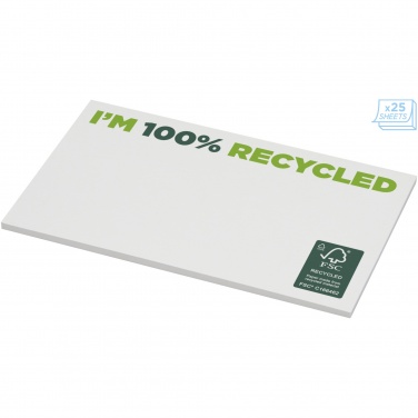 Logo trade firmakingid foto: Sticky-Mate® taaskasutatud märkmepaberid 127 x 75 mm
