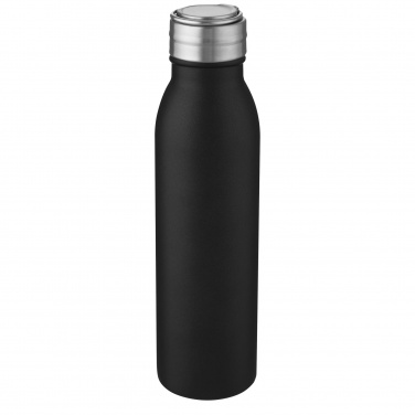 Logo trade ärikingid foto: Harper 700 ml roostevabast terasest veepudel metallist aasaga