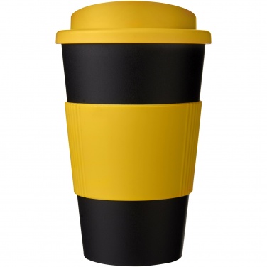 Logo trade ärikingituse pilt: Americano® 350 ml silikoonist võruga termoskruus