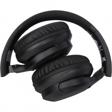 Logotrade reklaamkingituse foto: Ümbertöödeldud plastikust Bluetooth® kõrvaklapid