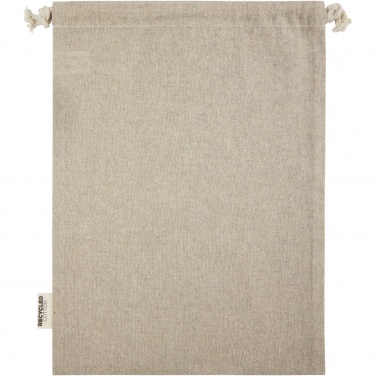 Logotrade reklaamkingid pilt: Pheebs 150 g/m² GRS taaskasutatud puuvillast kingikott suur 4L
