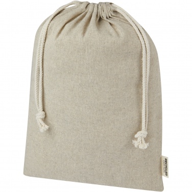 Logotrade ärikingid pilt: Pheebs 150 g/m² GRS taaskasutatud puuvillast kingikott suur 4L