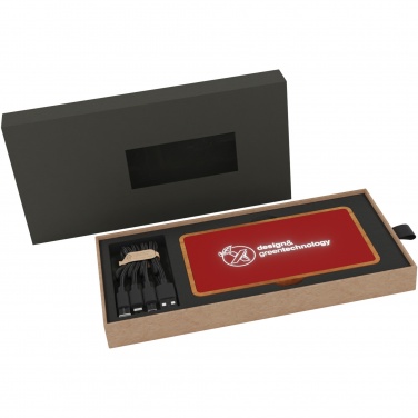 Logotrade meened pilt: SCX.design P36 5000 mAh valgustusega juhtmevaba toitepank