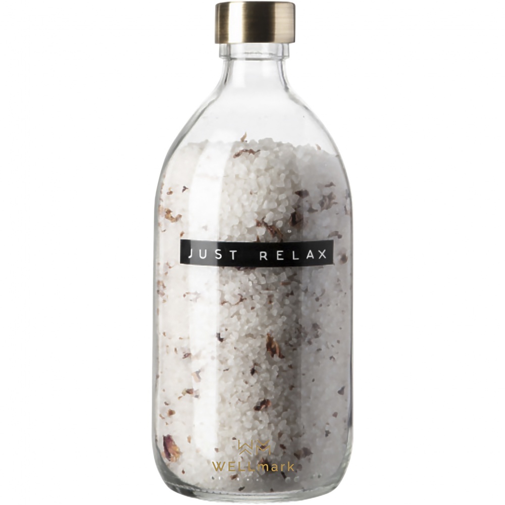 Logotrade reklaamkingi foto: Wellmark Just Relax 500 ml vannisool – roosilõhn