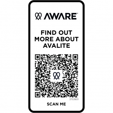 Logo trade reklaamtoote pilt: Avalite lühikeste varrukatega unisex Aware™ taaskasutatud T-särk