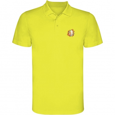 Logo trade ärikingid foto: Monzha lühikeste varrukatega laste polo
