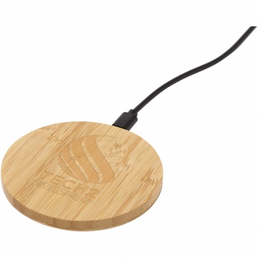 Logotrade meened pilt: Essence 15W bambusest juhtmevaba laadimisalus