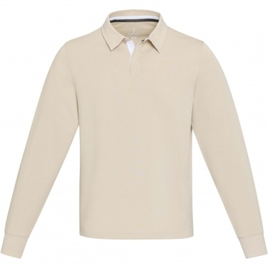 Logo trade meene pilt: Clyde unisex orgaaniline ragbi polo dressipluus