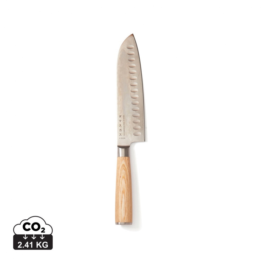 Logo trade reklaamtooted foto: VINGA Hattasan Damascus Santoku nuga