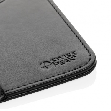 Logo trade meene pilt: Swiss Peak RCS taaskasutatud PU 10W juhtmevaba laadimisega hiirematt