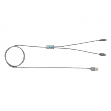 Logotrade meened pilt: 3-in-1 laadimiskaabel