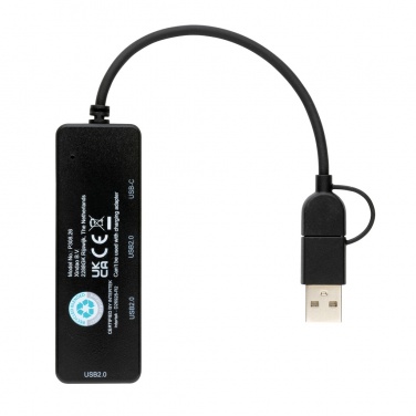 Logo trade ärikingid foto: RCS taaskasutatud plastist kahe sisendiga USB-jaotur