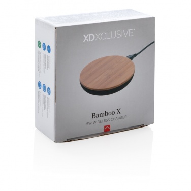 Logotrade ärikingi foto: Bamboo X 5W juhtmevaba laadija