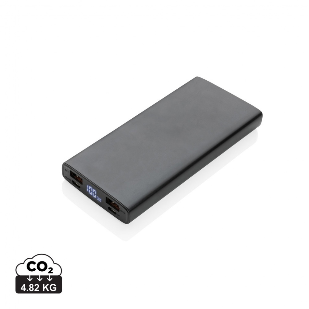 Logotrade firmakingitused pilt: Alumiiniumist 18 W 10 000 mAh PD Powerbank