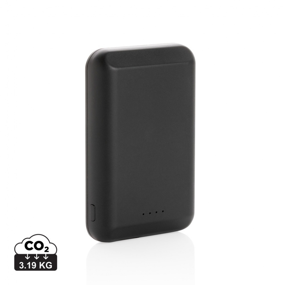 Logotrade ärikingitused pilt: Magnetiline 5000 mAh 5W juhtmevaba akupank