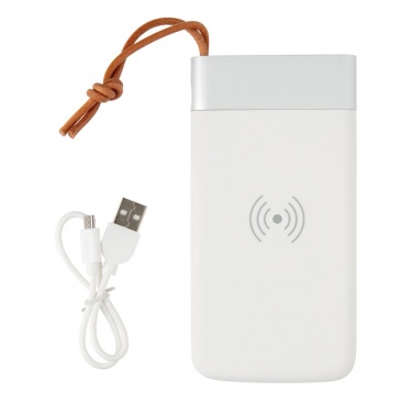 Logotrade meened pilt: Aria 8000 mAh 5W juhtmevaba laadimise akupank