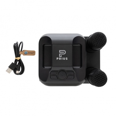 Logotrade ärikingi foto: Singvibe RCS taaskasutatud plastikust karaokekomplekt topeltmikrofoniga