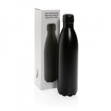 Logotrade meene foto: Ühevärviline roostevabast terasest vaakumpudel 750ml