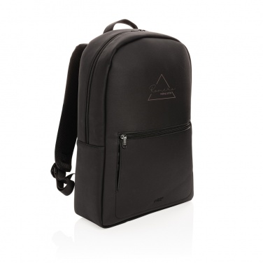 Logotrade reklaamtooted pilt: Swiss Peak deluxe PU sülearvuti seljakott PVC-vaba