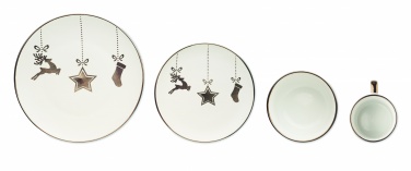 Logotrade ärikingituse foto: 4-osaline keraamiline lauaseade