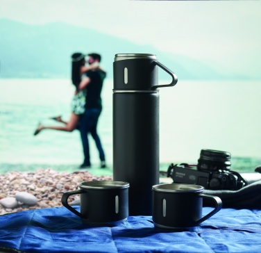 Logotrade reklaamtooted pilt: Kaheseinaline pudeli ja tassi komplekt