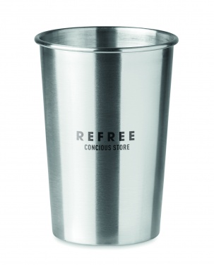 Logo trade reklaamkingid foto: Roostevabast terasest tass 350ml