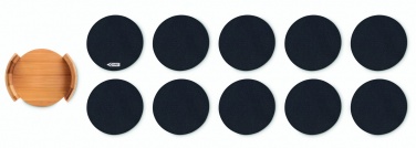 Logotrade reklaamtooted pilt: RPET rannaalused bambusest hoidikus