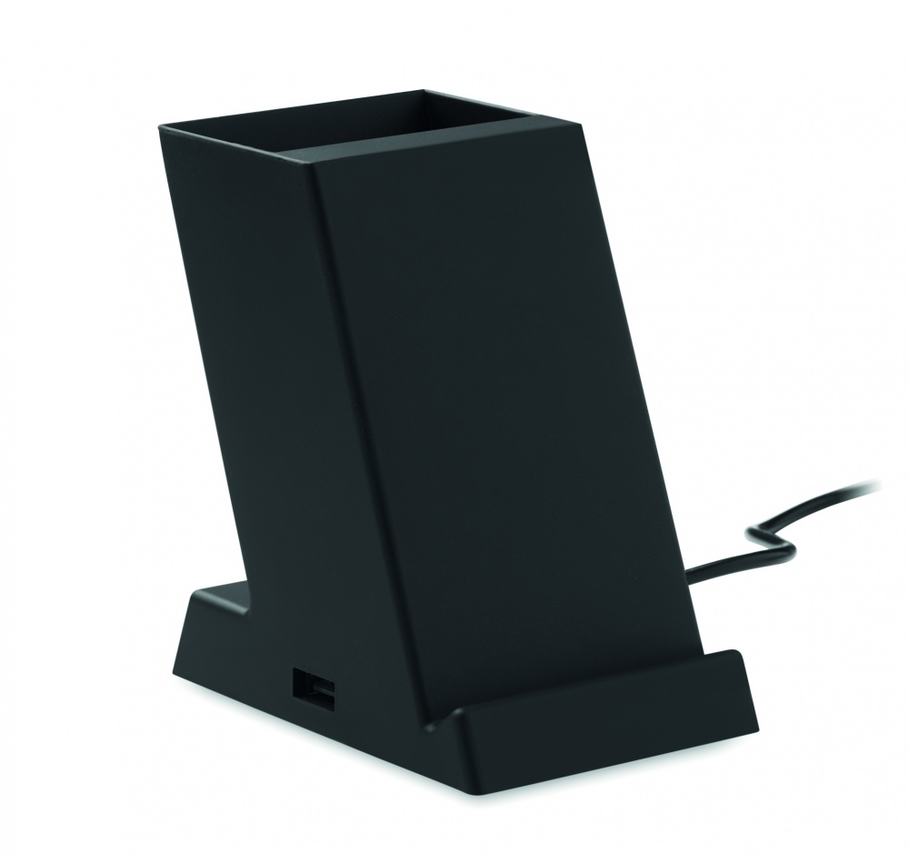 Logo trade firmakingituse pilt: Juhtmeta laadija ABS 15W