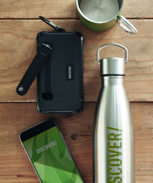 Logo trade firmakingituse pilt: 8000 mAh päikeseenergia dünamo laadija
