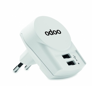 Logotrade ärikingituse foto: Skross Euro USB laadija (2xA) 12W