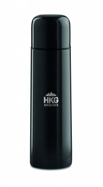 Logo trade reklaamkingituse pilt: Must topeltseintega termos 500 ml